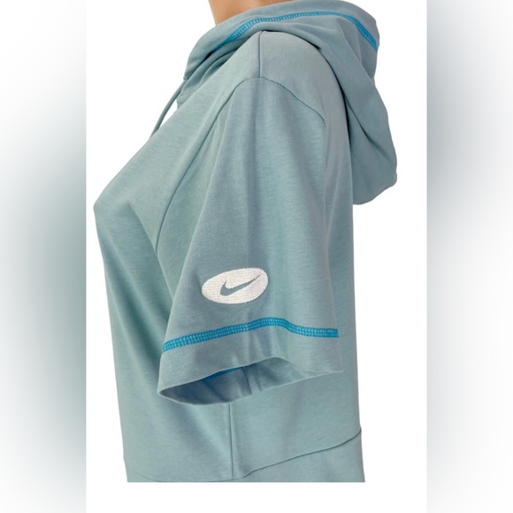 Nike Vestido Icon Clash Blue Romper Women Size Small - Picture 3 of 7